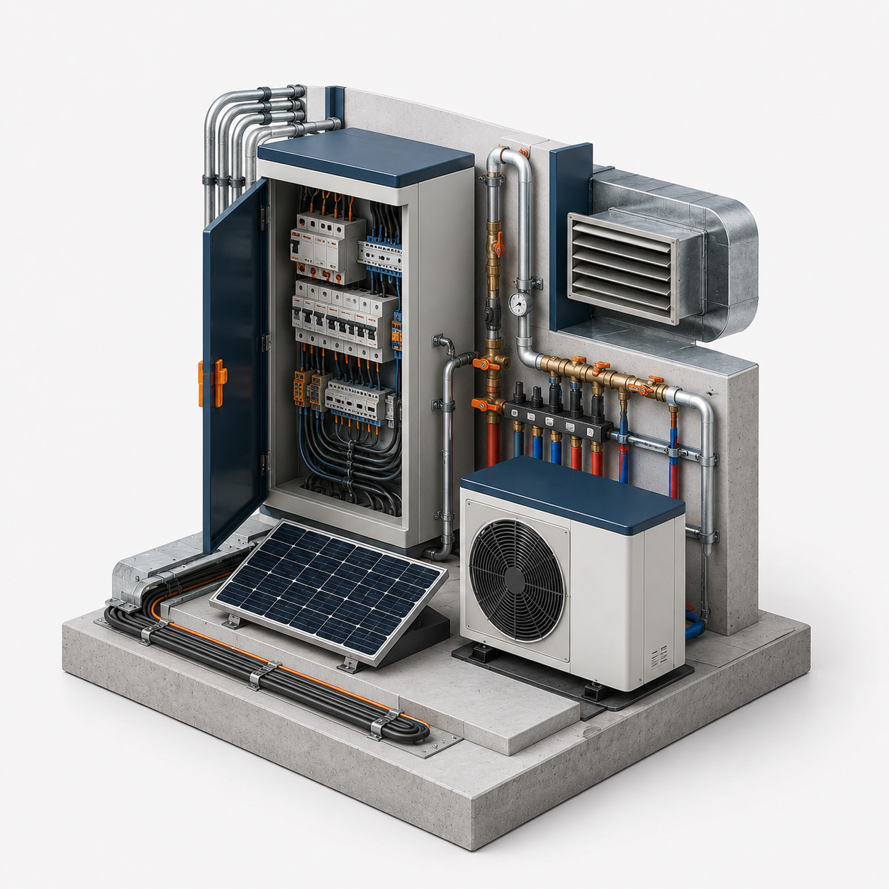 Gebäudetechnik, Energie & Elektro